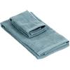 Baroni Home Set 2 Asciugamani Viso e Ospite, 100% Cotone, Asciugamani Bagno, Misure 55x100 e 40x55, Afrodite Avio
