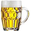 Arcoroc Confezione 3 Calici Birra con Manico 56 cl Linea Britannia Mug Calice Birra Classico Boccale Giarra