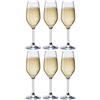 Bormioli Rocco Divino Flute da Champagne - Lotto di 6-240ml (8 once), 76653