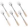 BRANDANI Set 6 PZ. CUCCHIAINO Campo AI Fiori Art. 53666 Inox C/Manico Ceramica