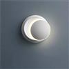 Winlams QUASHION Applique da parete moderna lampada da parete LED luce da soffitto girevole a 360 gradi, lampade da scala a corridoio rotondo creativo (bianco caldo)