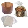 DUE ESSE S.N.C. DI SABATINI ALDO & C. Kit 20 Forme per PANETTONE + 20 Sacchetti in PLP da CM 32 X 45