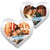 My Custom Style Cuscino Cuore 40 Raso Personalizzato Online Fronte-Retro