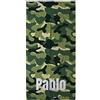 LolaPix Asciugamano Mare Bambina. Telo Mare. Regalo Personalizzato. Asciugamano Personalizzato. Vari Disegni e Dimensioni. Camouflage