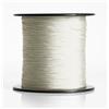 Plisart Cavo per plissé, avvolgibile, per veneziana, cavo forte di tensione da 0,8 mm, accessori per tende plissettate, Grau, 50 m