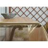 Cieffepi Home Collections Tovaglia da tavola in PVC GLITTERATO (140 x 240 cm, Oro)