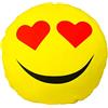 My Custom Style Cuscino Fatto a Mano Microfibra #Smile-Occhi a Cuore# 38cm
