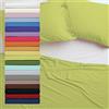 Tata Home Lenzuolo sopra 100% Cotone Misura cm 150x300 Letto Singolo 1 Piazza Colore Verde Exotic Made in Italy 57 Fili al cm2