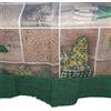 Russo Tessuti Tovaglia Antimacchia Plastificata Cuore Allungato Shabby 4 6 12posti-Verde-6 POSTI