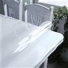 Russo Tessuti Tovaglia Trasparente Plastificata PVC Plastica Cucina 140 cm in Vendita al metro-140x360