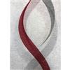 SpazioTessile Tende Tendine larghezza 45 70 80 cm o Tendone 140x290 Sala Cucina Debby B8CA (Bordò, Tendone con anelli140x290)