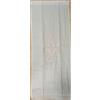 Corredocasa Tendina Dietro Vetro Misto/Lino Intaglio Ricamata A Mano per Finestra a Pannello Elegante e Accogliente per Sala da Pranzo,Cucina o altri Ambienti Casa Bianco (60x240 cm, Bianco)