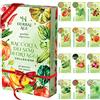HERBAL AGE Kit Semi Ortaggi, 12 Varietà di Semi Orto - 5100 Semi da Piantare, Pomodori, Carote, Cetrioli, Zucchine - Idee Kit Regalo Per La Casa, Idee Regali Originali di Natale per Donna, Uomo