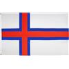 AZ FLAG Bandiera FAROESI 150x90cm - Bandiera Danese 90 x 150 cm