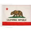 AZ FLAG Bandiera California 45x30 cm - Bandierina Stato Americano - Usa - Stati Uniti 30x45 cm Cordicelle