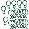 SyiXute 100 Pezzi Giardino Piante Clip,Supporto per Pianta Rampicante Clip,Supporto per Pianta Twisty Anelli per Fissaggio delle Piante,Riutilizzabile Clip per Piante da Giardino