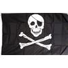 R&F srls Bandiera Pirati BIANCONERA Classica Tessuto Misura Standard 90 X 150 cm