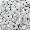 argan Ciottoli di Marmo Bianco di Carrara - Sassi Bianchi Decorazione Giardino e Casa Aiuole e Bordure 7/15mm (4,5kg)