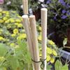 VERDELOOK Flower Stick Confezione da 15 Bastoncini per Sostegno Piante in bambù 50 cm, Naturale