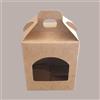 LUCGEL SRL Scatola Astuccio Porta 1 Vasetto Salse Creme in Cartoncino Avana 90x90H100 mm 20 pezzi