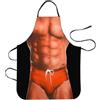 EQLEF Cucina Grembiule Sexy Divertente creativi grembiuli da cucina (uomini)