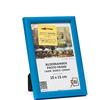 3-B Cornice per foto ULM 10x15 cm - azzurro - Portafoto in legno con vetro acrilico