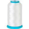 New brothread Bianco 5000M Grande Bobina Filo della bobina/Filato per Spolette per Ricamo e Cucire