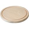 EFO Tagliere Legno Rotondo Vassoio rotondo Vassoio Tagliere piccolo in legno - Dimensioni 20 cm
