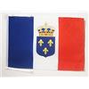 AZ FLAG Bandiera Monarchia costituzionale francese 45x30 cm Cordini | Uso interno ed esterno bandiera decorativa di Francia doppie cuciture e bordi rinforzati poliestere 100D