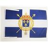 AZ FLAG BANDIERA MARINA CIVILE FRANCESE XVIII SECOLO 45x30cm - BANDIERINA FRANCIA 30 x 45 cm cordicelle - AZ FLAG