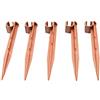 S&M 544590 - Set di 5 picchetti per fissaggio tubi Ø 16 mm per irrigazione a goccia | Polipropilene di alta qualità e resistenza | Facile e veloce da installare in giardini e orti