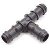 S&M 010453 - Raccordo a goccia, 12 mm, confezione da 10, colore: Nero
