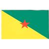 AZ FLAG Bandiera Guyana francese 90x60 cm Poliestere 100D 2 Occhielli | Uso interno ed esterno bandiera decorativa della Guyana francese Guyane française doppie cuciture e bordi rinforzati