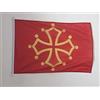 AZ FLAG Bandiera Nautica Midi-Pirenei - Occitania 45x30 cm Anelli Plastica | Uso esterno e nautico bandiera nautica del Midi-Pirenei Occitania con anelli in plastica poliestere a rete