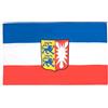 AZ FLAG Bandiera Schleswig-Holstein 90x60 cm Poliestere 100D 2 Occhielli | Uso interno ed esterno bandiera decorativa di Schleswig-Holstein doppie cuciture e bordi rinforzati con occhielli metallici