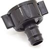S&M 's & m x Blister Terminale Femmina Drip 3/4 x 16 mm, Nero