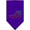 Mirage Pet Products Mirage Chili Pepper strass Dog Bandana, grande, viola