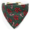 Mirage Pet Products Candy Cane Bandana Collari, 35,6 cm, Verde