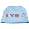 Mirage Pet Products Mirage Evil - Camicia per cani con strass, taglia XL, colore: Blu