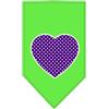 Mirage Pet Products Mirage - Bandana per Cani, Motivo a Pois svizzeri, Colore: Viola