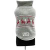Trilly Tutti Brilli Malo Felpa con Interno in Peluche e Applicazione Termica in Vinile, Grigio - 1 Prodotto