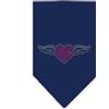 Mirage Pet Products Mirage - Bandana per cani con strass, taglia S, colore: Blu navy