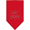 Mirage Pet Products Mirage Cutie Patootie - Bandana per Cani con Strass, Misura Piccola, Colore: Rosso