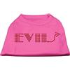 Mirage Pet Products Mirage Evil - Camicia per cani con strass, taglia XL, colore: Rosa brillante