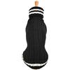 Doogy - Maglione fantasia da tennis, per cane, colore: Nero