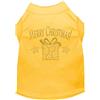 Mirage Pet Products - Camicia per cani regalo di Natale, XXL, colore: Giallo