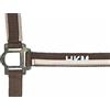 HKM 558652 - Cavezza in Nylon con Maglia e moschettone, Pony, 180 cm, Blu Grano/Blu Scuro
