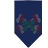 Mirage Pet Products Mirage Candy Canna Crossbones - Bandana, piccola, colore: Blu navy