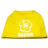 Mirage Pet Products Mirage Aloha - Camicia con stampa a fiori, taglia L, colore: Giallo