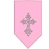 Mirage Pet Products Mirage Cross - Bandana per cani con strass, piccola, colore: Rosa chiaro